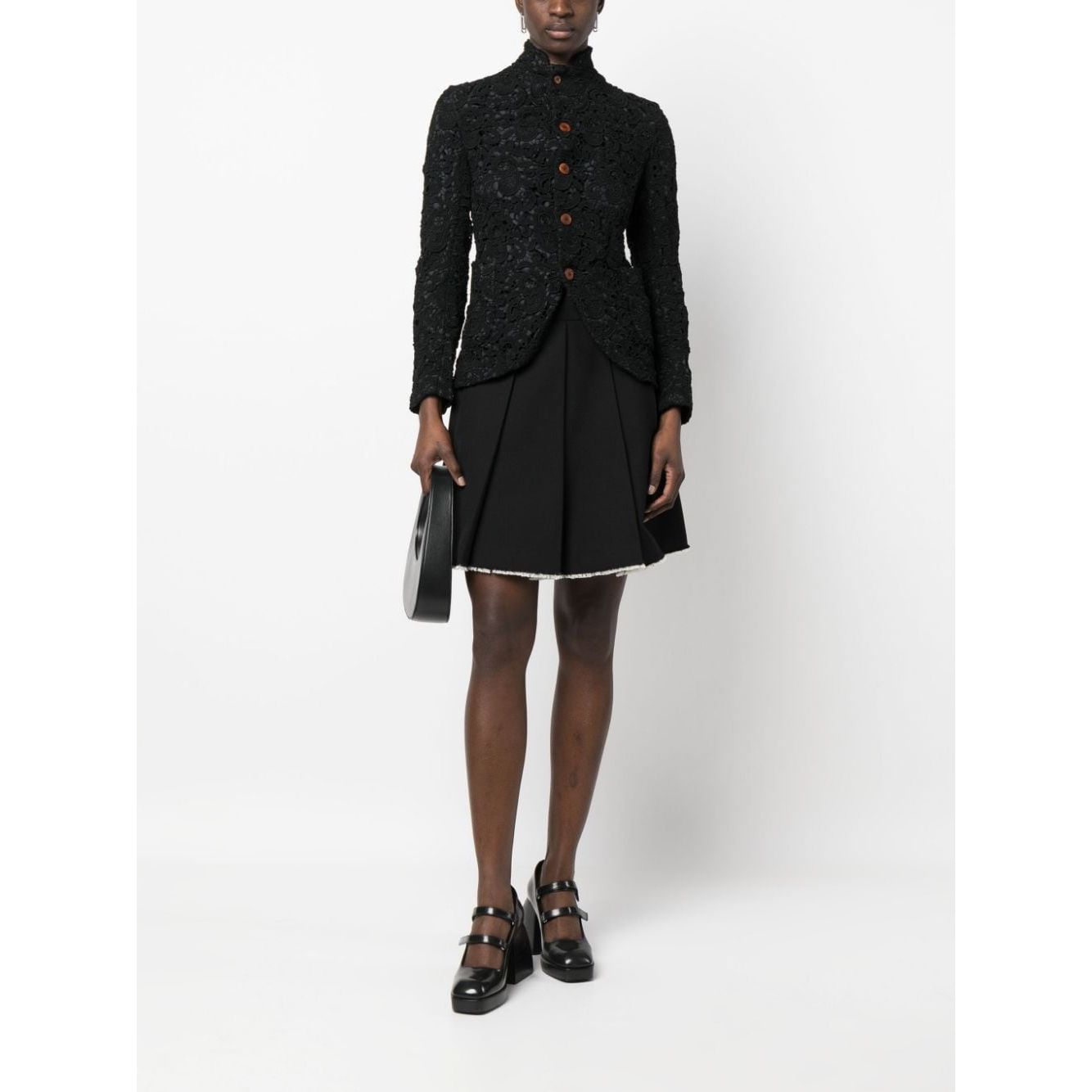 Comme Comme Jackets Black