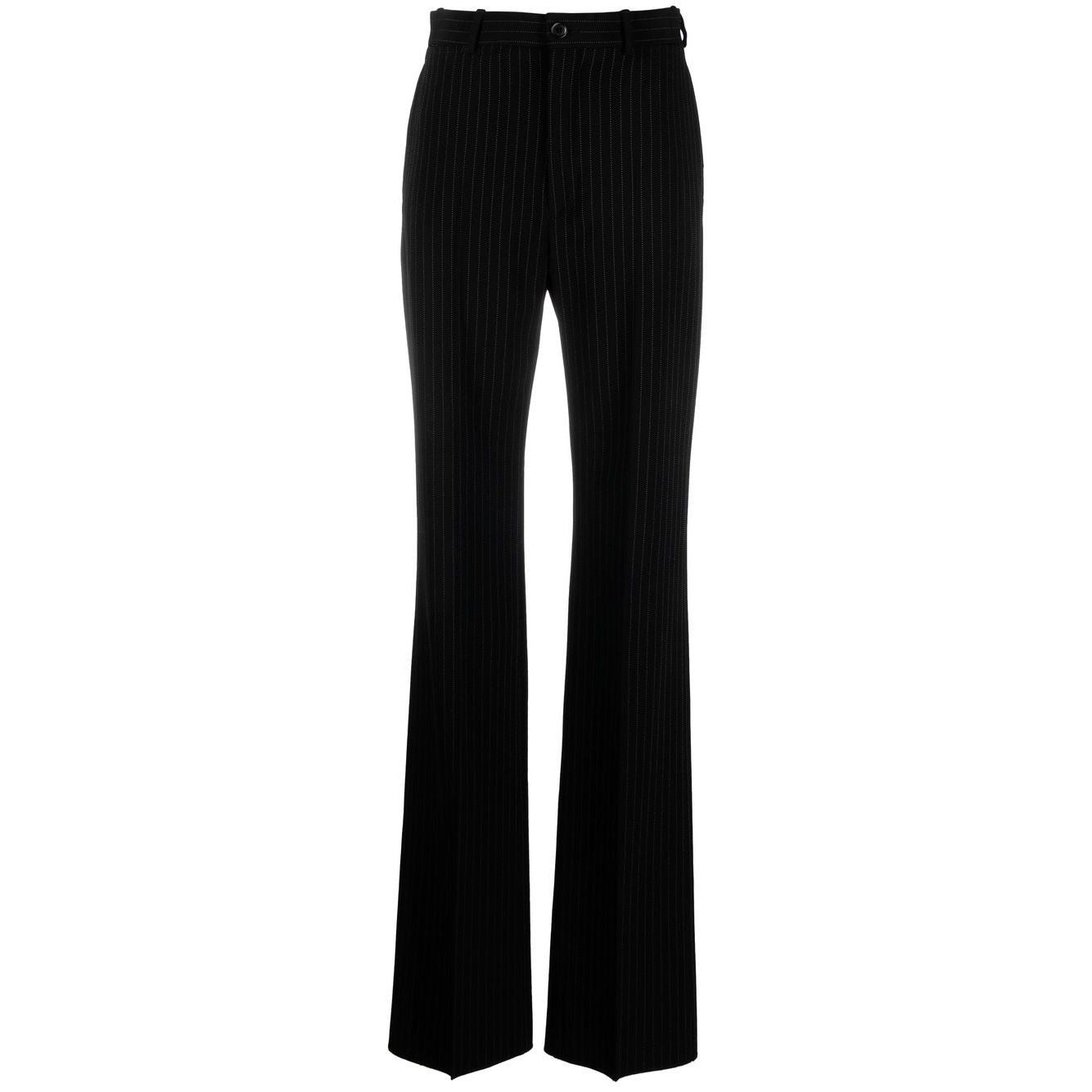 Balenciaga pinstripe straight-leg trousers