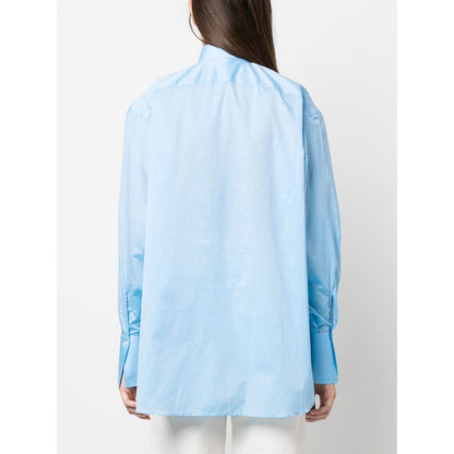 FINAMORE 1925 NAPOLI Shirts Clear Blue Shirts