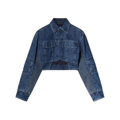 Off White Cropped denim jacket