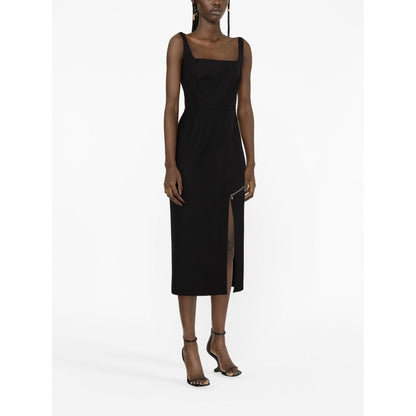 Alexander McQueen zip-embellished Midi Dress Dresses