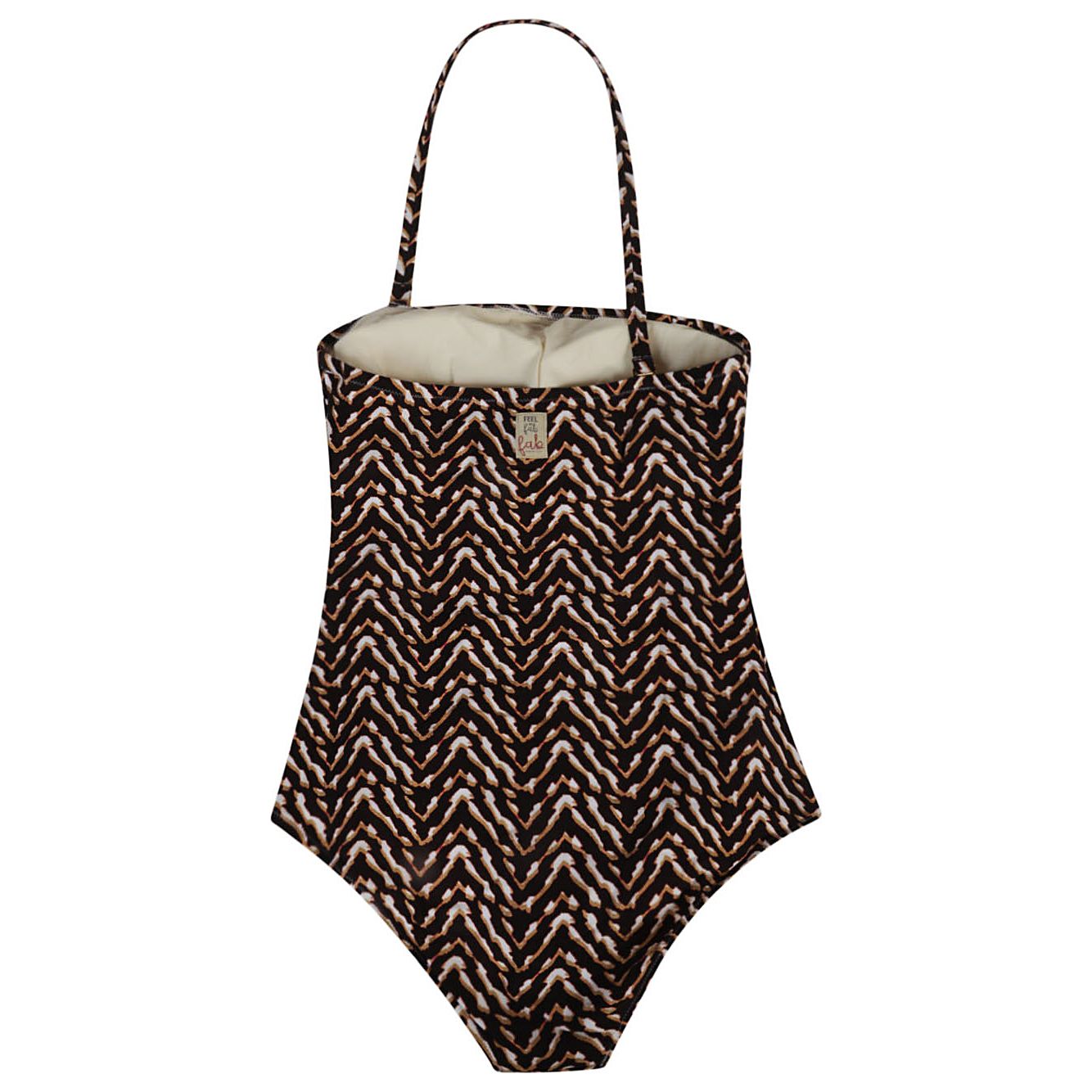 Front view with bag zipped and handles upright.