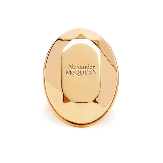 Alexander McQueen The Faceted Stone Ring Jewellery
