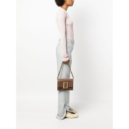 Boyy Buckle Travel Case Epsom Leather Handbag Clutches