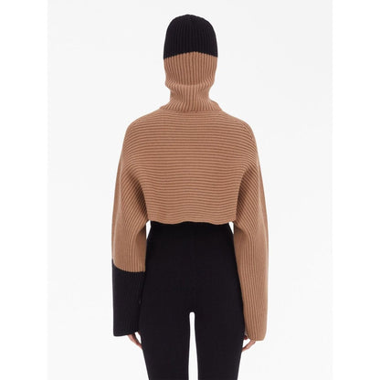 Ferragamo Sweaters Beige Topwear