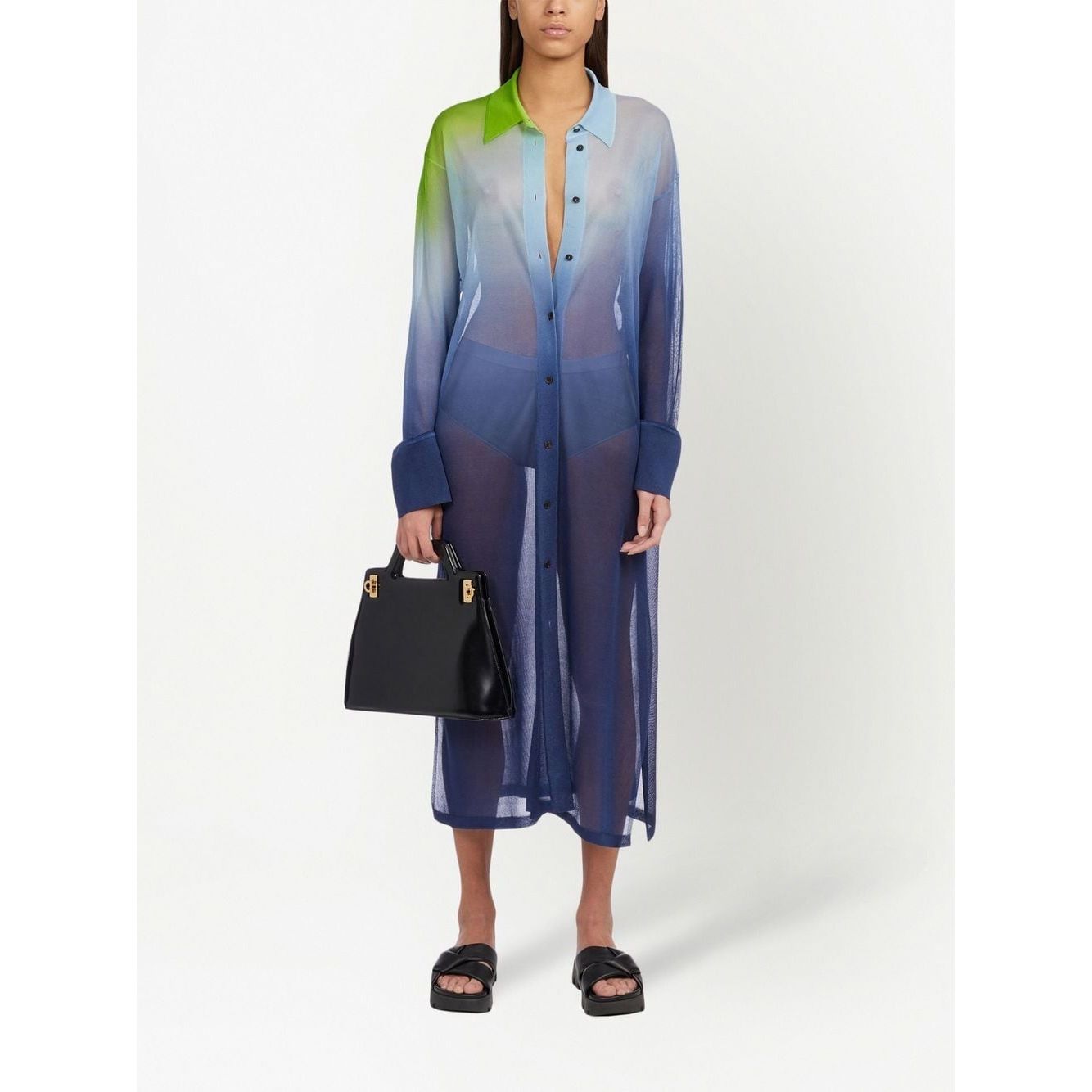 Ferragamo top-handle Leather Tote Bag