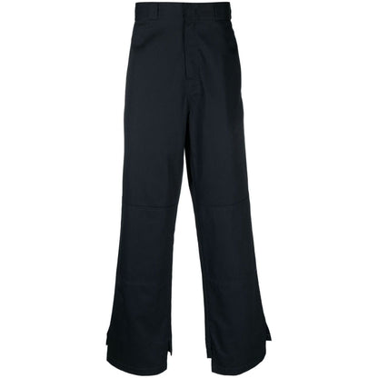 Palm Angels Trousers Blue Trousers