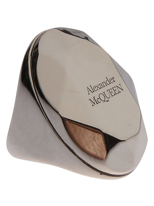 Alexander McQueen Bijoux Silver Jewellery Alexander Mcqueen Dark Gray