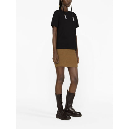 Ferragamo T-shirts and Polos Black Topwear