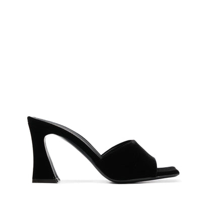 Giuseppe Zanotti Solhene 90mm velvet-effect sandals Sandals