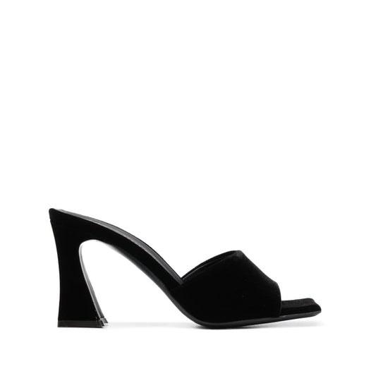Giuseppe Zanotti Solhene 90mm velvet-effect sandals Sandals