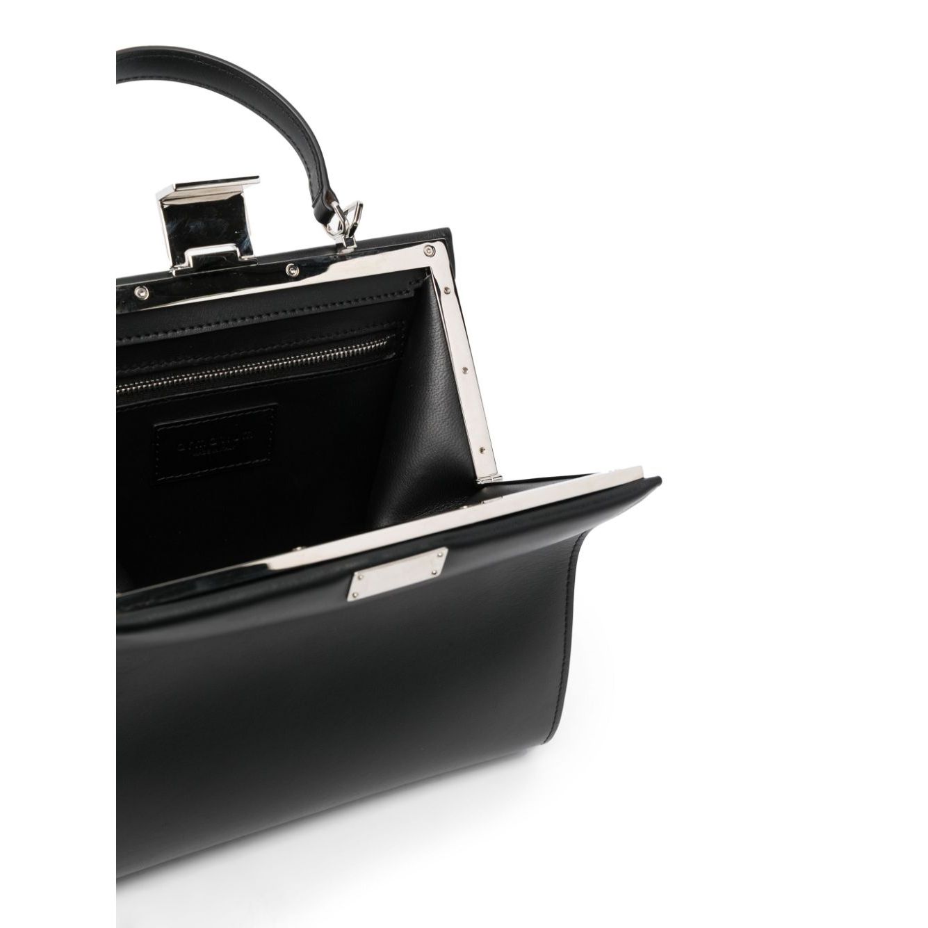 Armarium logo-plaque leather tote bag