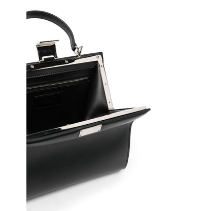 Armarium logo-plaque leather tote bag