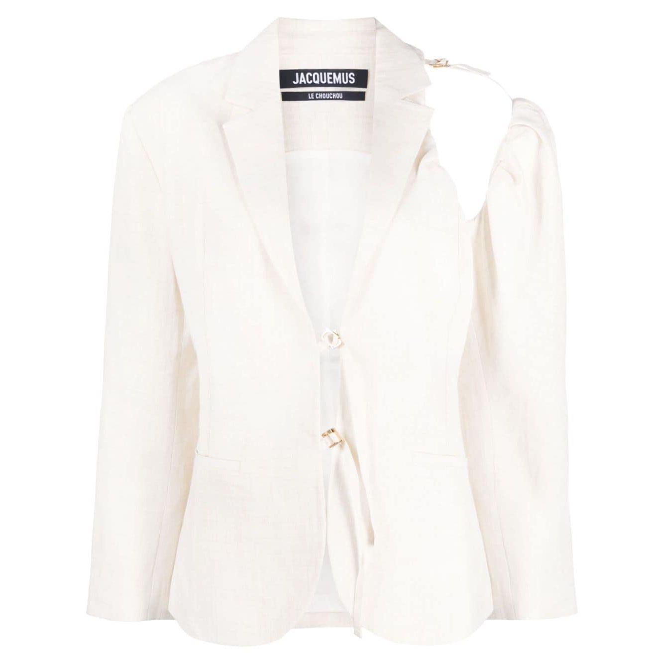 JACQUEMUS Jackets White