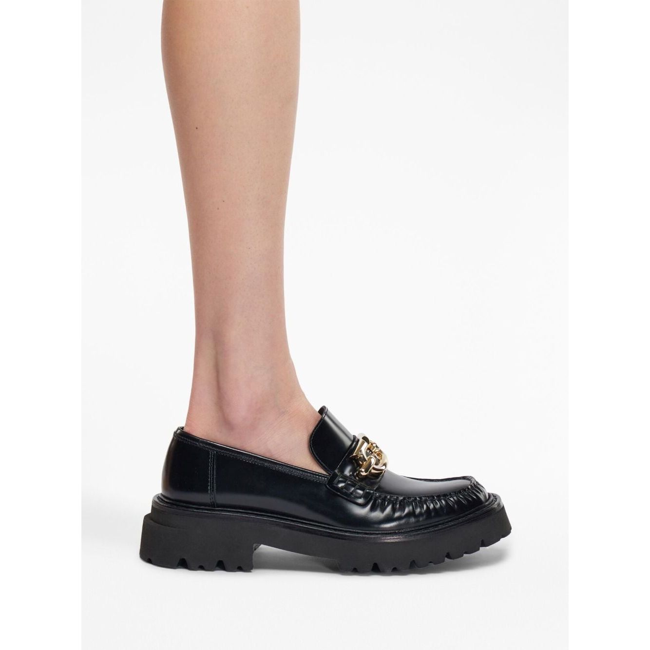 Ferragamo Gancini-buckle Leather Loafers Boots