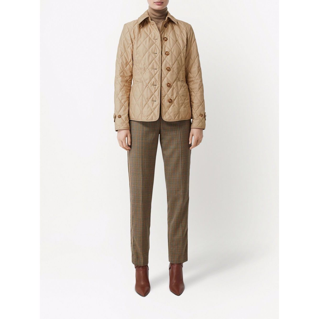 Burberry diamond-quilted jacket Jackets