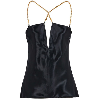 Ferragamo Top Black Topwear