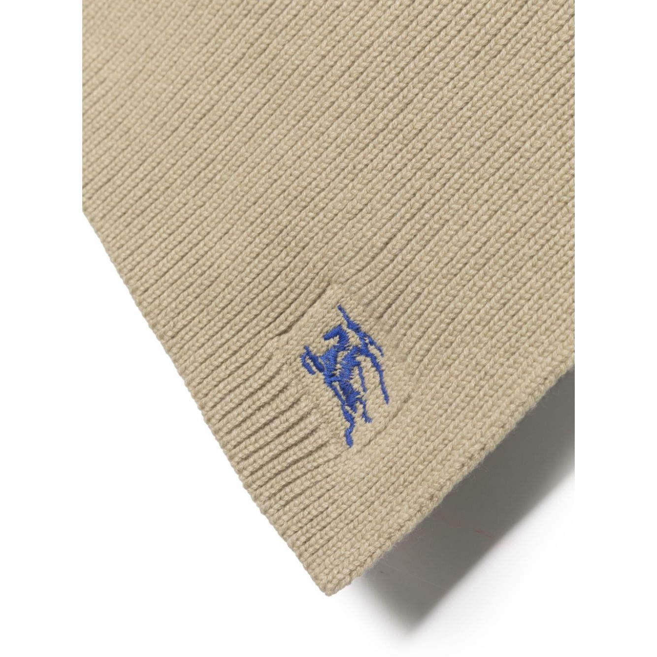 Burberry EKD-embroidered cashmere scarf