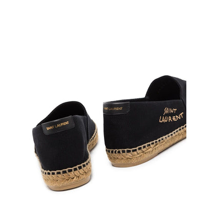 Saint Laurent logo-embroidered Espadrilles