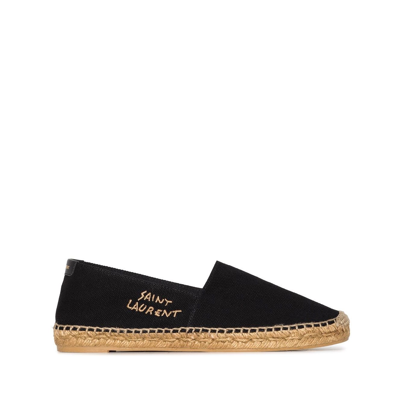 Saint Laurent logo-embroidered Espadrilles