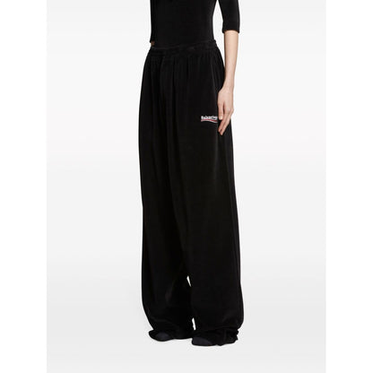 Balenciaga logo embroidered track pants Trousers