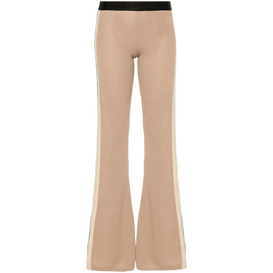 Palm Angels Trousers Beige Trousers