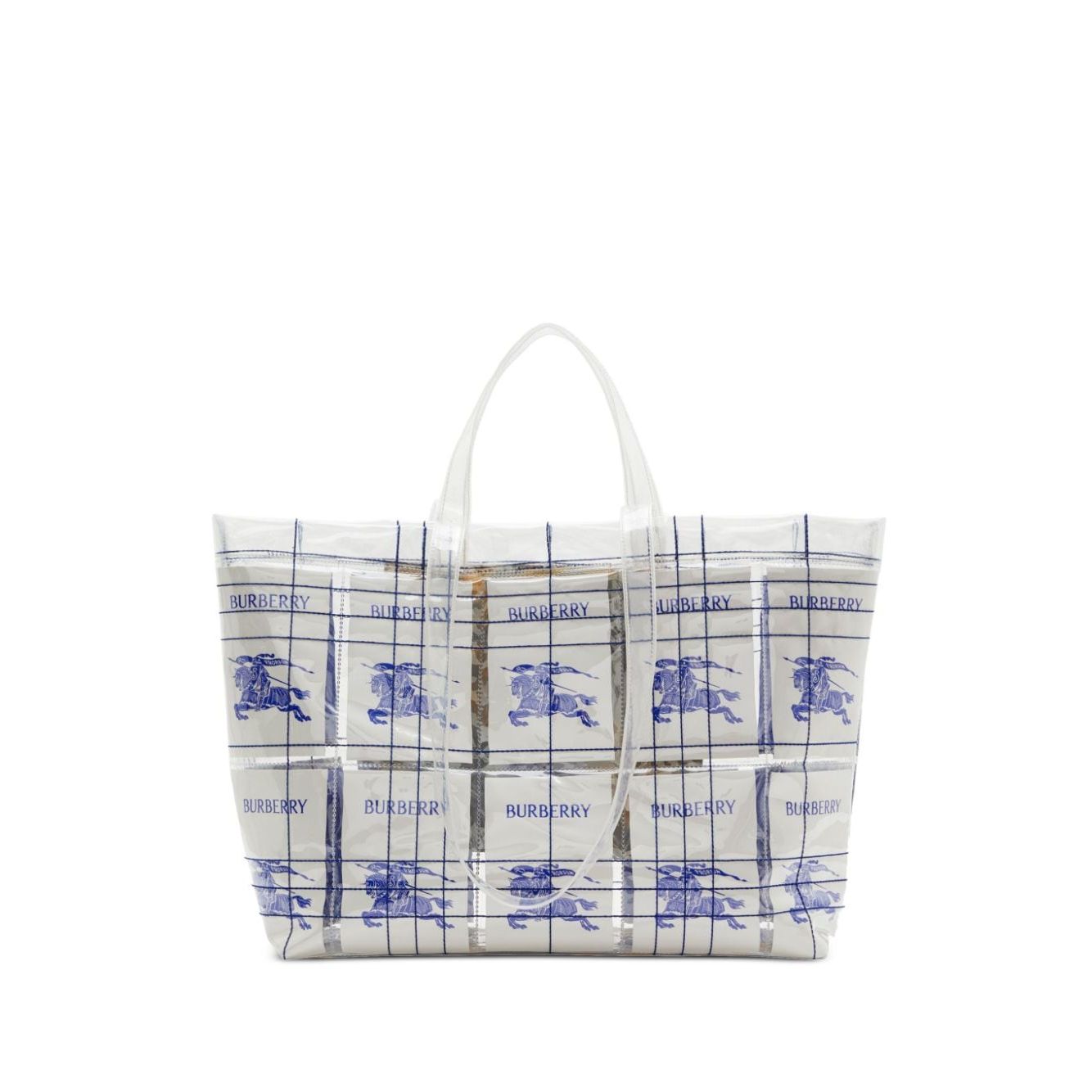 Burberry EKD logo-tag Transparent Tote Bag