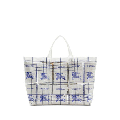 Burberry EKD logo-tag Transparent Tote Bag