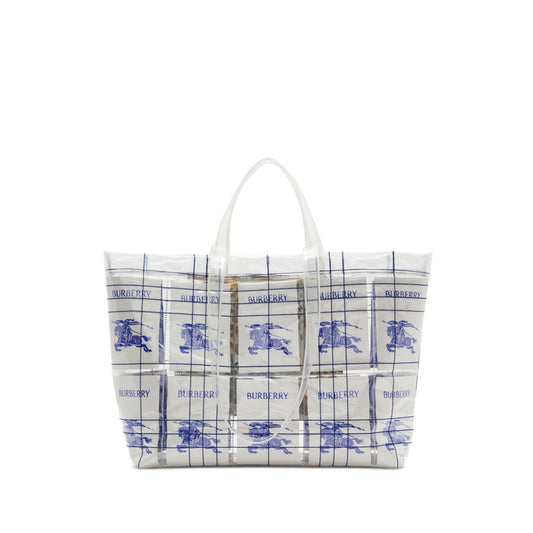 Burberry EKD logo-tag Transparent Tote Bag