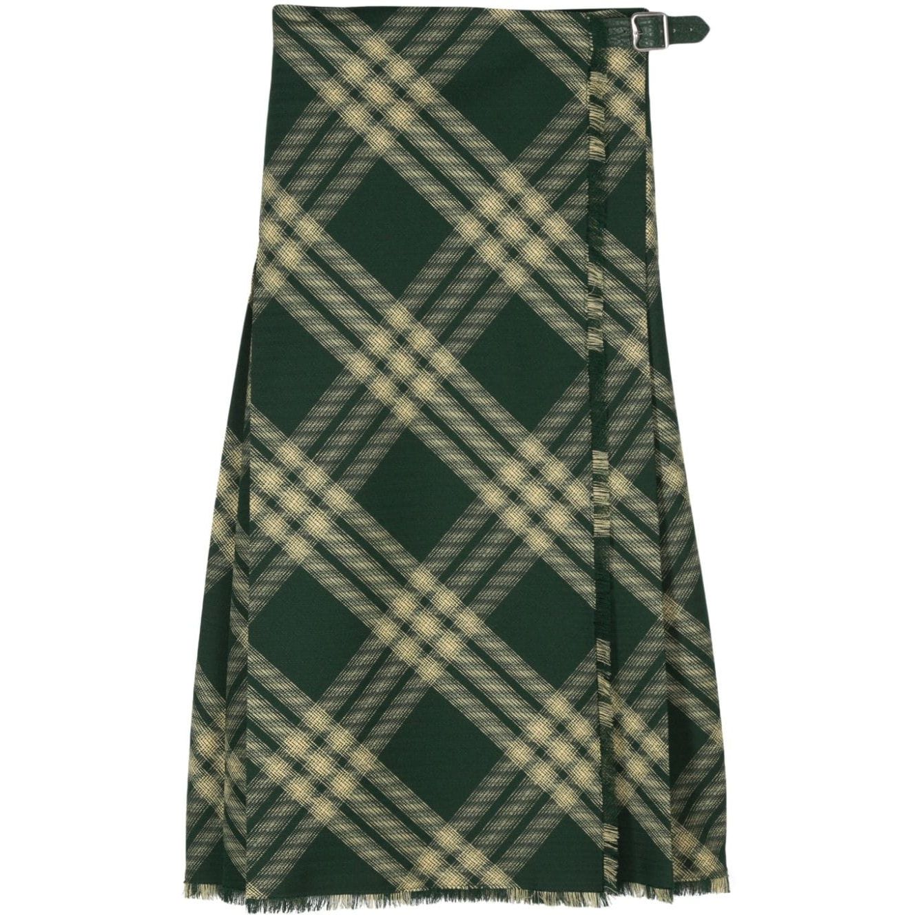 Burberry Pleated wool skirt