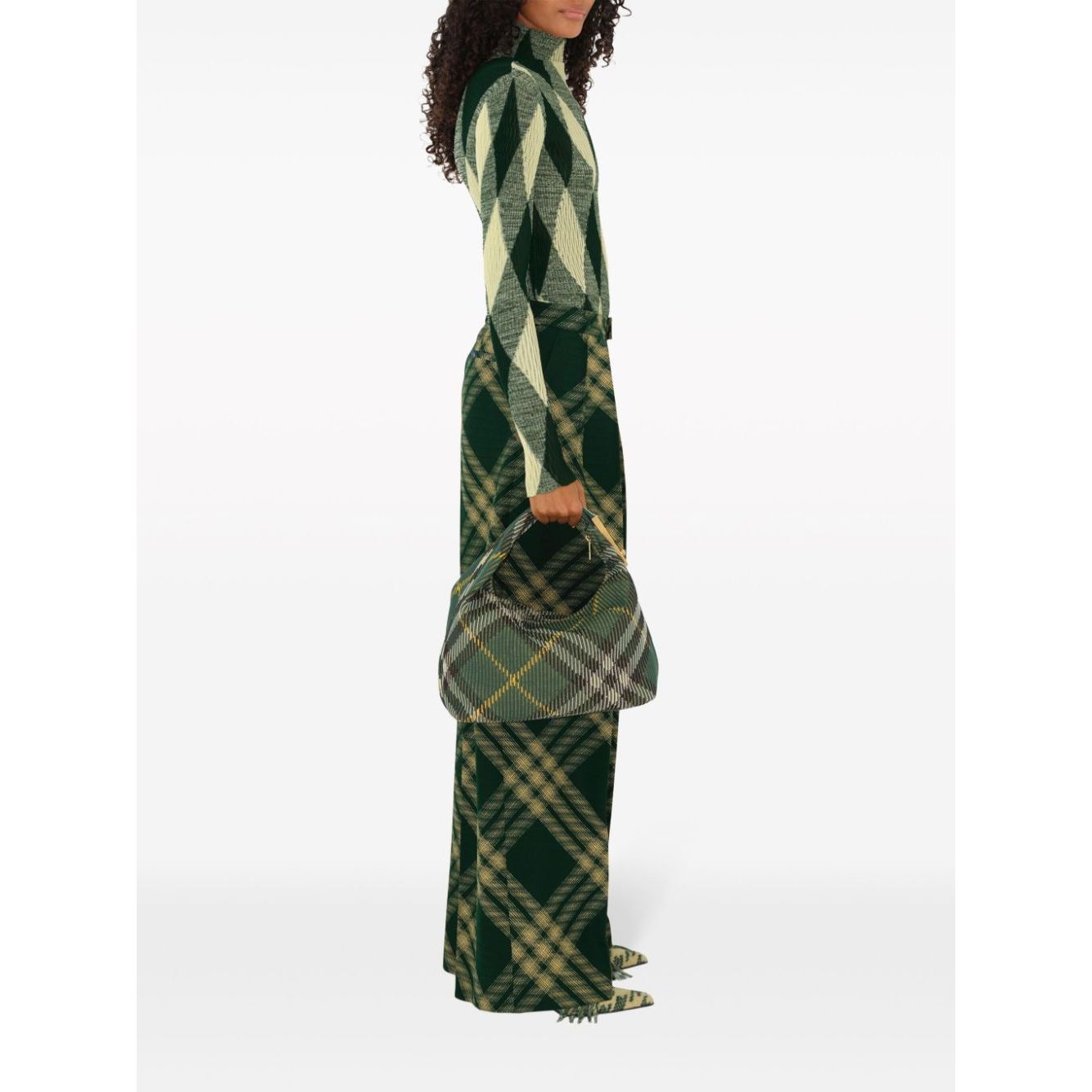 Burberry Medium Check Shoulder Bag