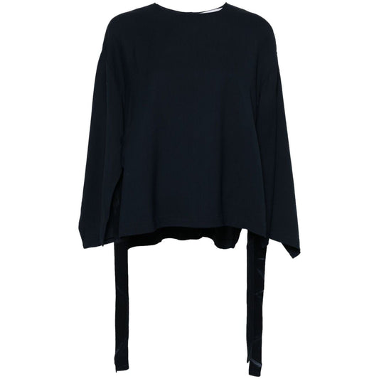 Erika Cavallini Semi-Couture Top Blue