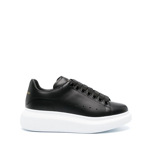Alexander McQueen Black Leather Sneakers Sneakers