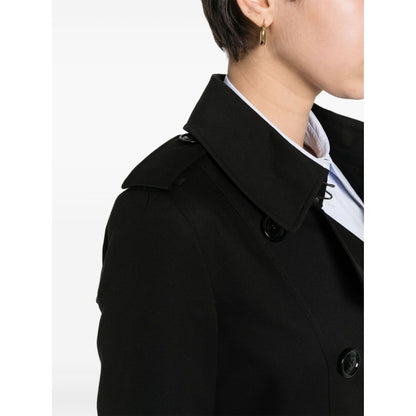 Burberry gabardine-weave trench coat