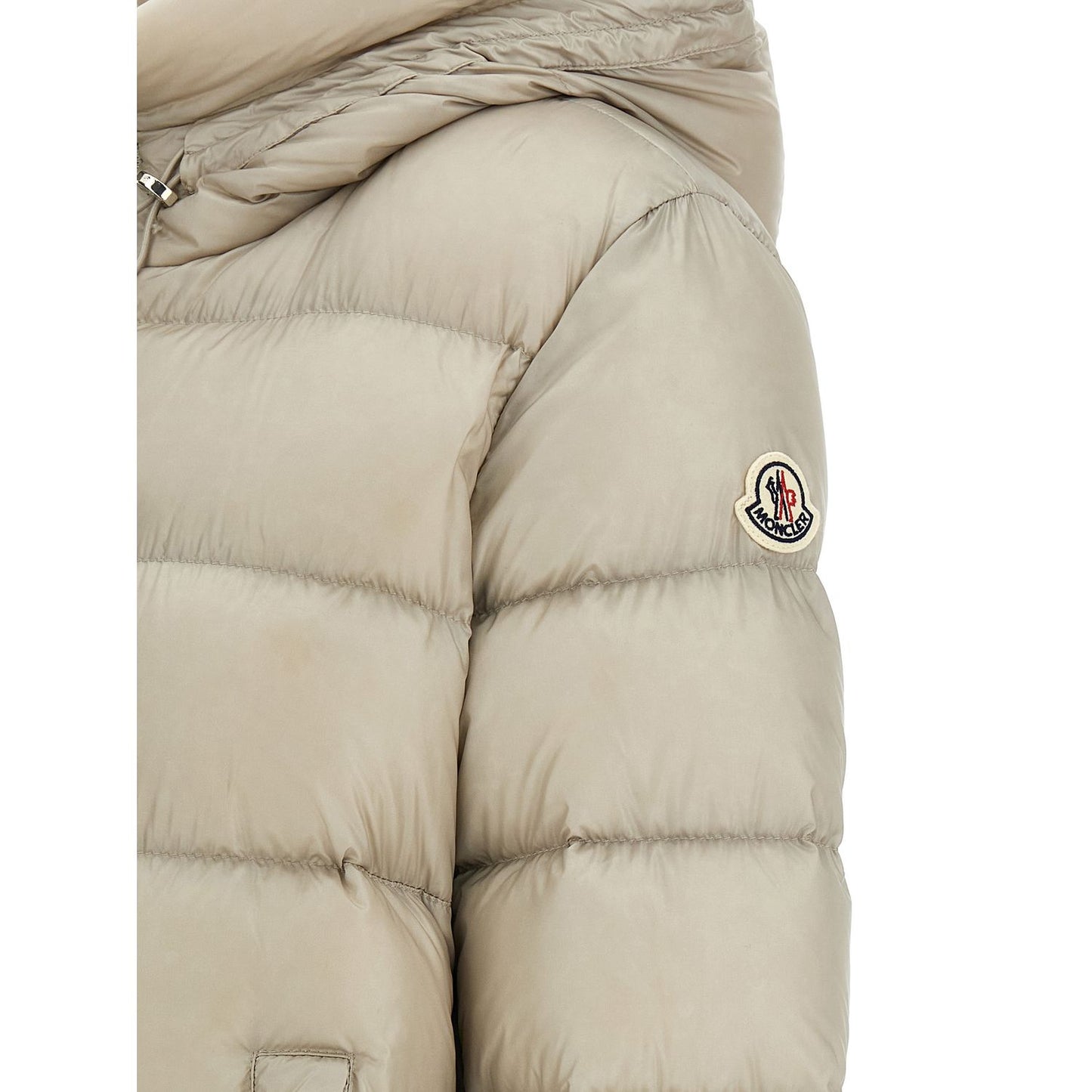 Moncler Beige Polyamide Full-Length Jacket