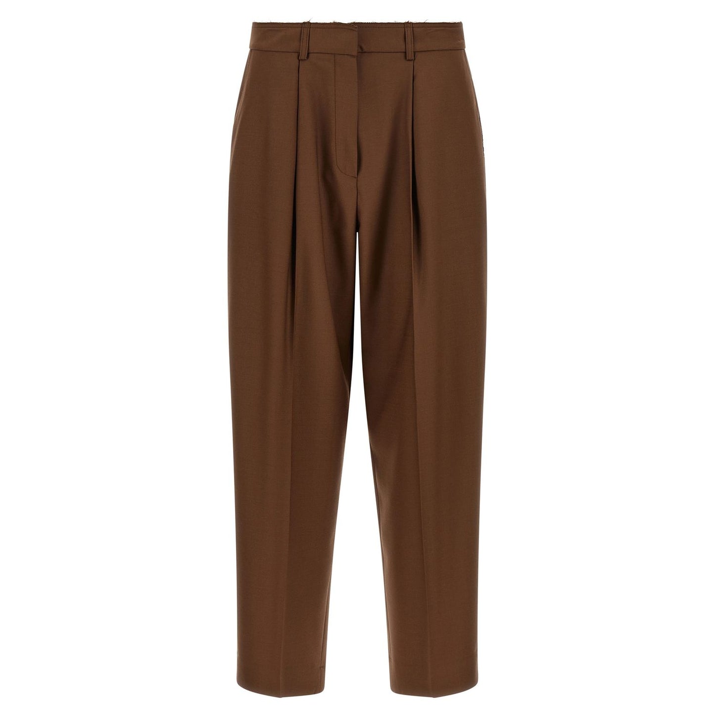 Gianluca Capannolo Beige Wool Casual Pants