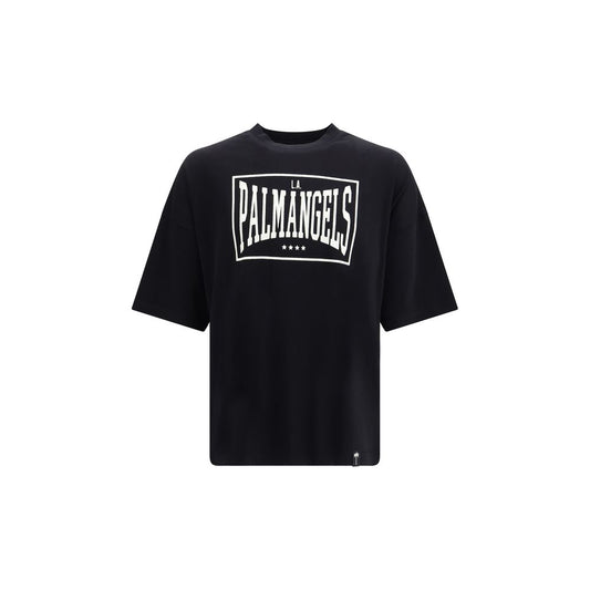 Palm Angels Black Cotton T-Shirt
