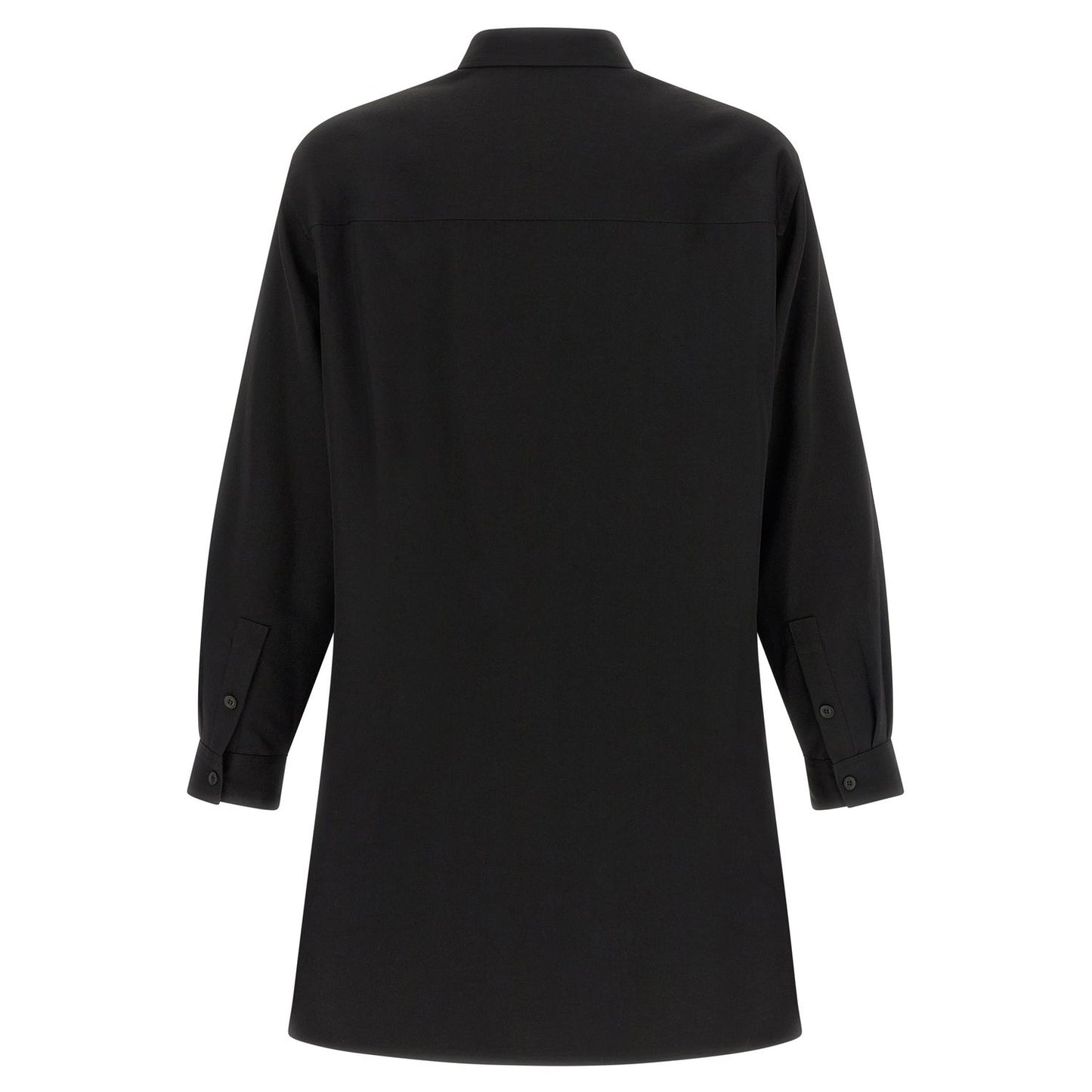 Yohji Yamamoto Black Wool Blouse