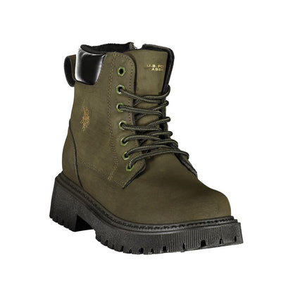 U.S. POLO ASSN. Green Polyurethane Women's Boot