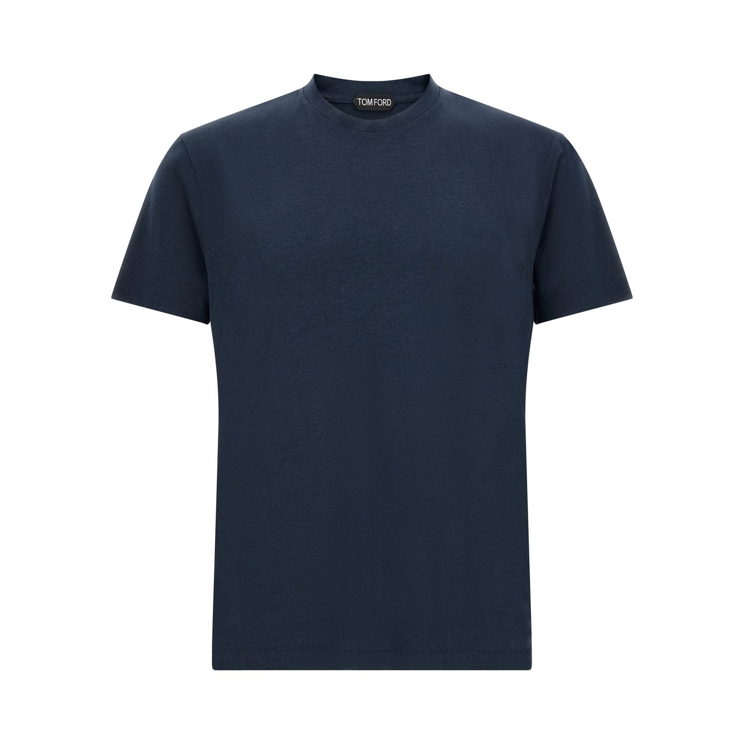 Tom Ford Blue Lyocell T-Shirt