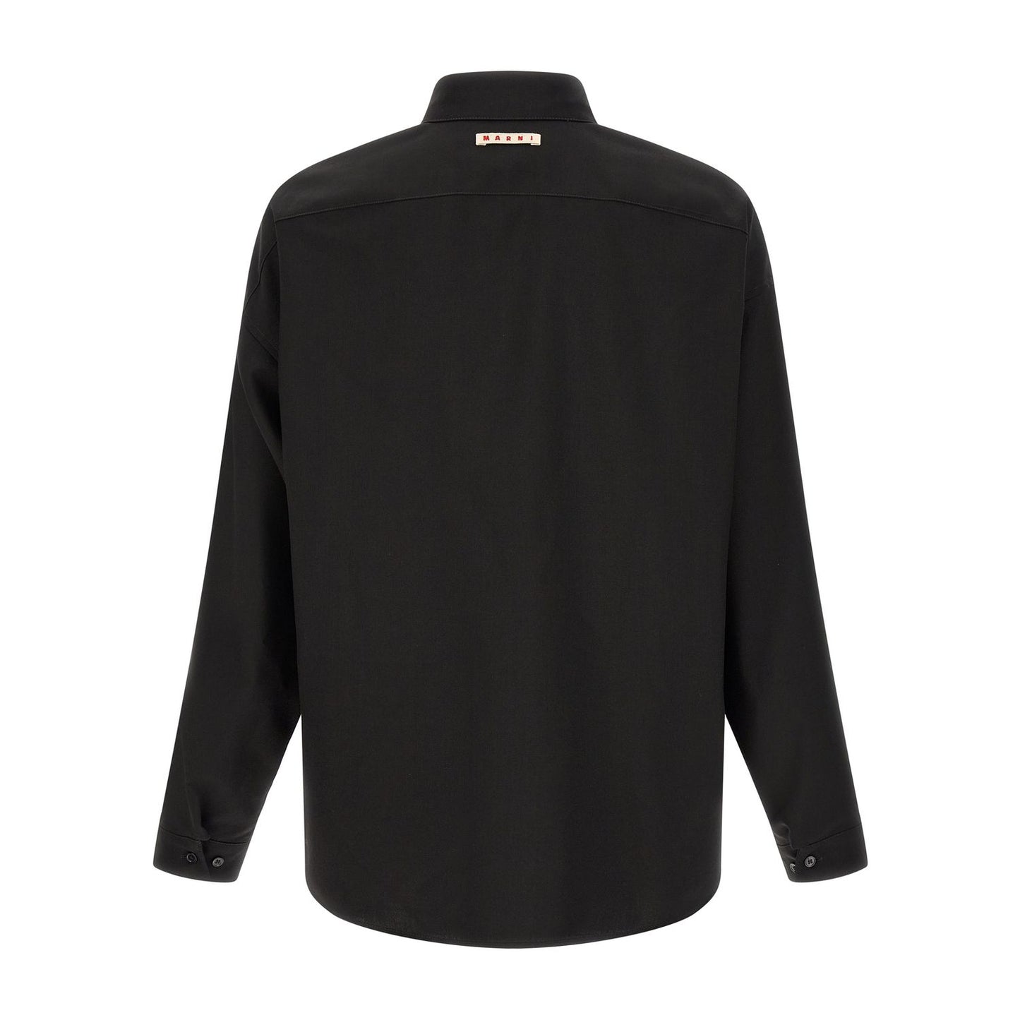Marni Black Virgin Wool Blouse
