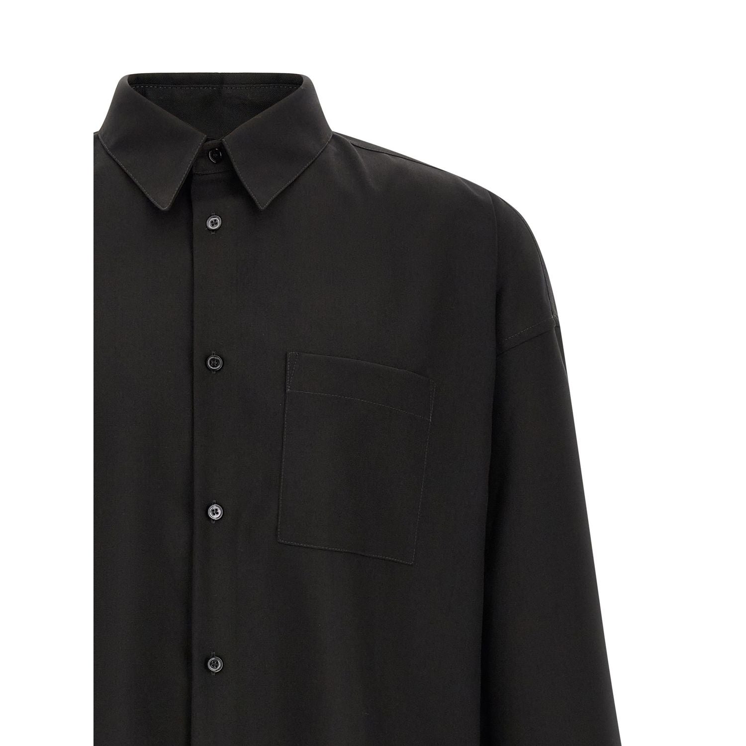 Marni Black Virgin Wool Blouse