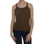 PINK MEMORIES Elegant Sleeveless Spaghetti Strap Blouse PINK MEMORIES Dark Slate Gray