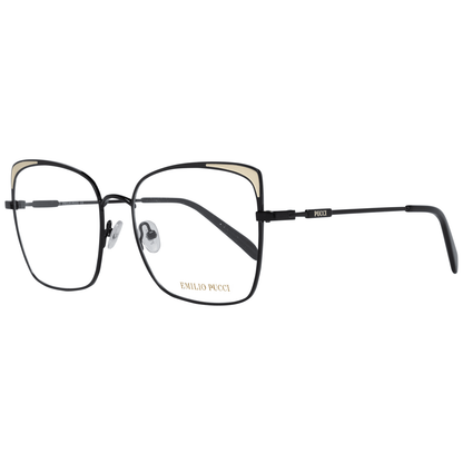 Emilio Pucci Black Metal Glasses (Frames)