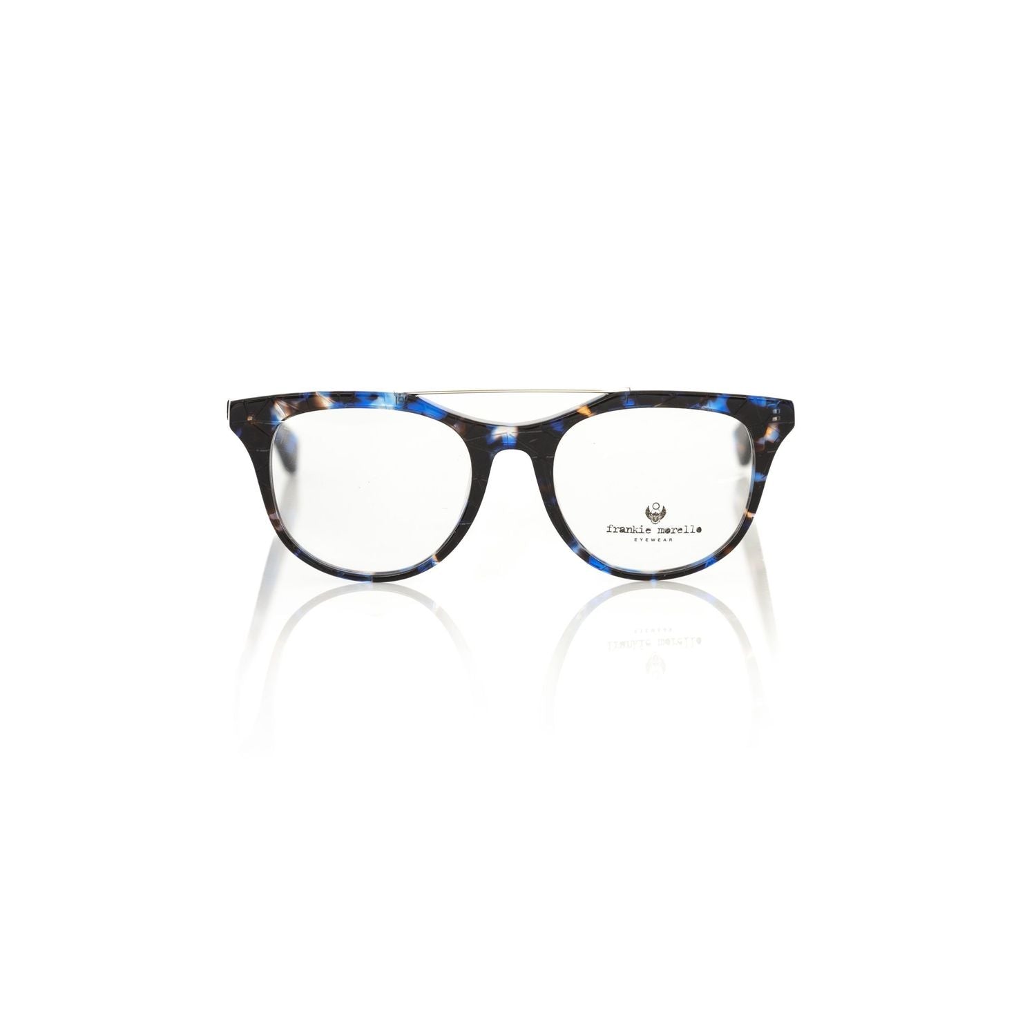 Frankie Morello Blue Acetate Glasses Frame