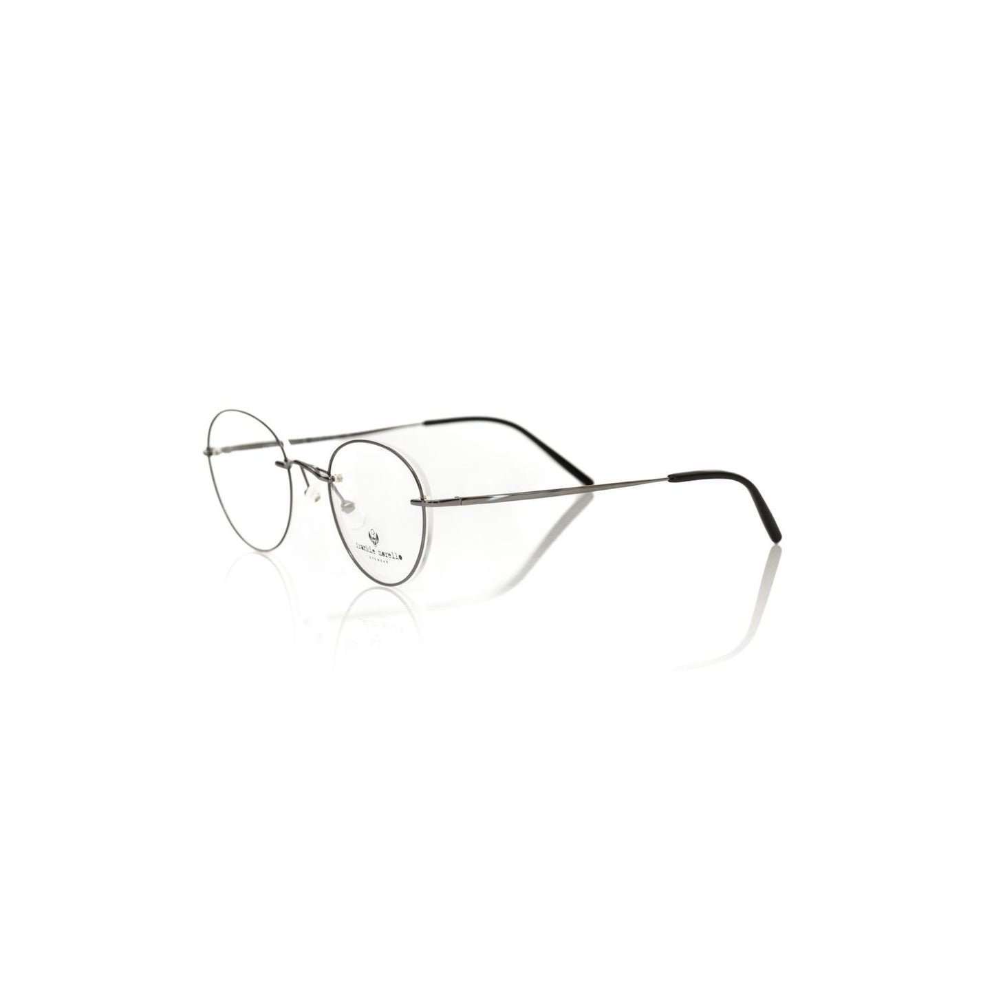 Frankie Morello Gray Metallic Fibre Glasses Frame