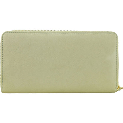 Cavalli Class Gray Calfskin Women Wallet WOMAN WALLETS