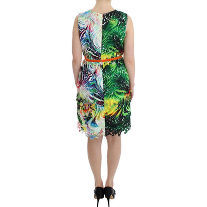 Lanre Da Silva Ajayi Multicolor Organza Sheath Dress