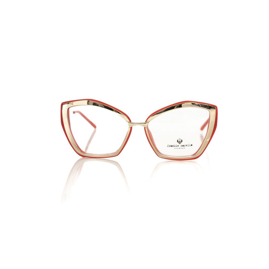 Frankie Morello Red Acetate Glasses Frame