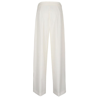 Erika Cavallini Semi-Couture Trousers White